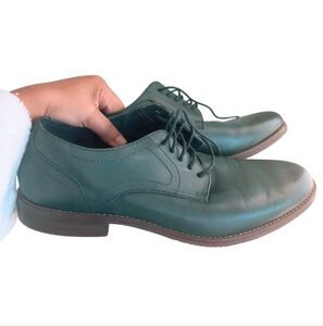 ROCKPORT Truetech Teal Leather Men's Oxford Shoes Size 10.5
